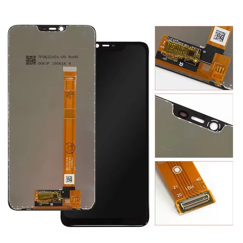 Aplicable a OP A3S conjunto de pantalla LCD de teléfono móvil A5S / A5 / C1 / A12E conjunto de pantalla de teléfono móvil lc