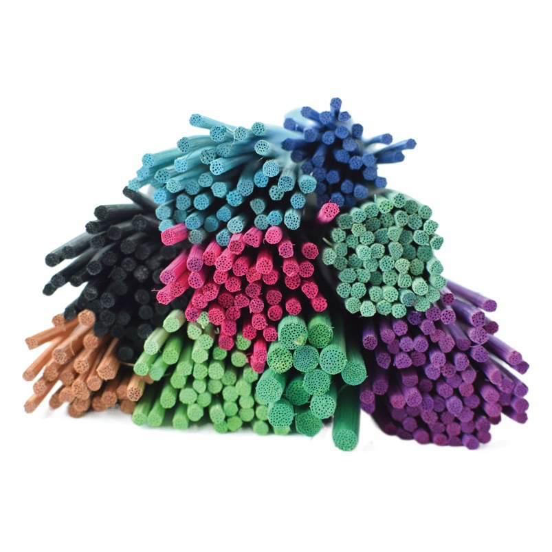 Безогненный Ароматерапевтический ротанг из натурального индонезийского летучей палочки Диффузионные палочки Цветочные водные духи палочка домашнее эфирное масло ротанг в том же стиле