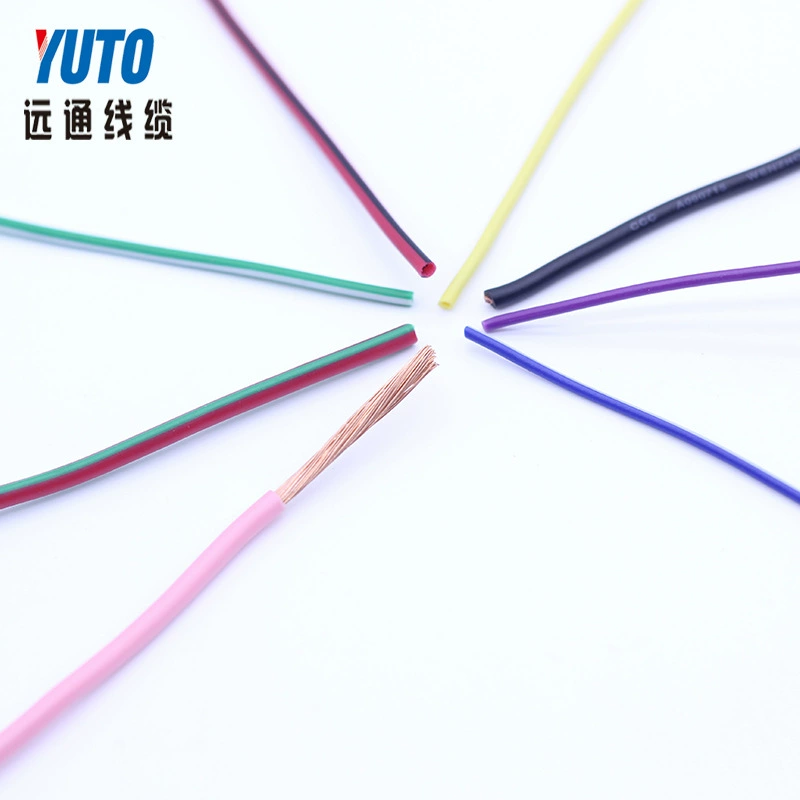 High temperature-resistant radiation cross-crossing car wire QB-D 0.5 0.75 square 150 degrees car thin wall wire