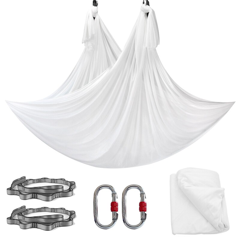 10 m Fabric Air Yoga Hammock Home Medium Elastic Sling Sling Yoga Stretch Belt for Yoga Studio