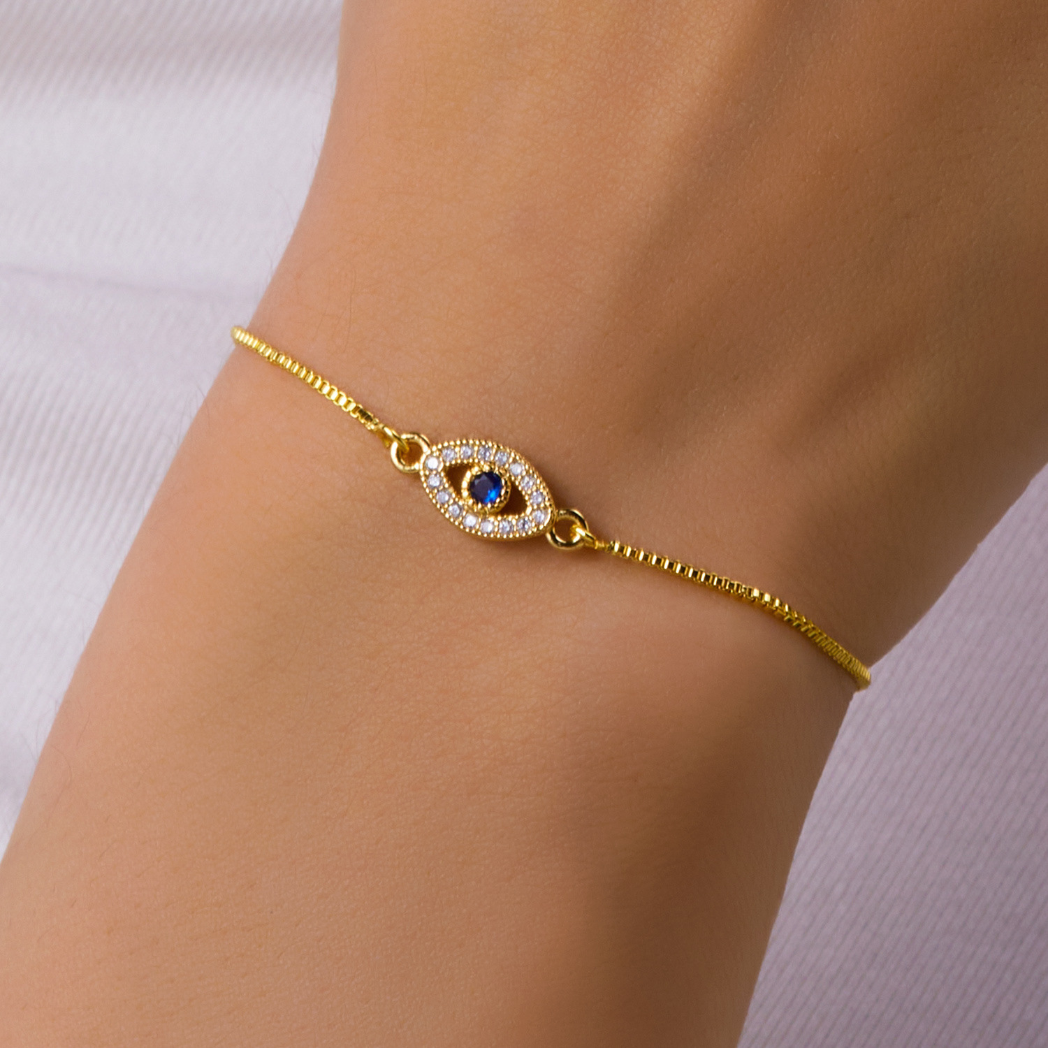Lucky Evil Eye Red String Bracelet Protection Beaded Bracelet_voghion.com
