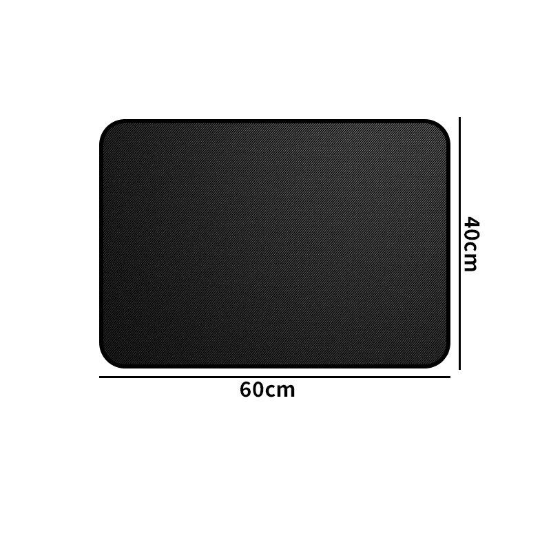 Barbacoa estera del horno cubierta al aire libre terraza estera protectora retardante de llama de alta temperatura resistente al fuego pozo brasero estera ignífuga horno de barbacoa alfombra del piso