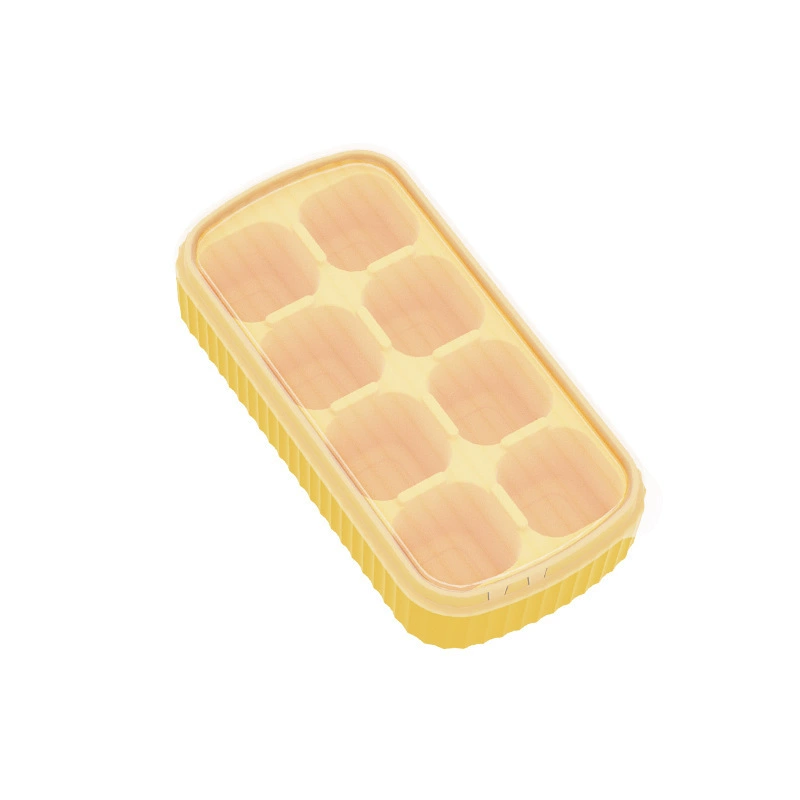 Ice cubes, creative mold, 8 cells, soft sole