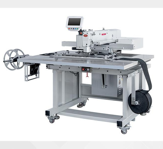 Fabricante de costura de marca de caballo manta eléctrica aleta de calor tubo de calor pegado chal computadora patrón máquina de enrollar máquina de coser carro de aguja