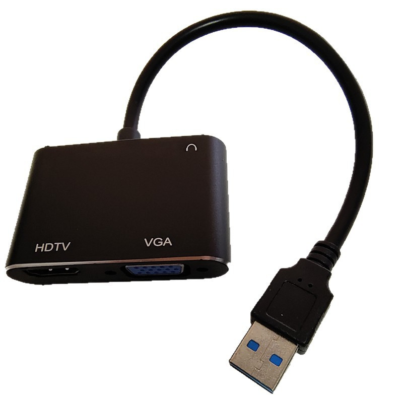 USB to HDMI Vga High-Definition Converter with Audio Adapter Cable USB 3.0 to Hd Vga 1080P USB to HDMI Vga High-Definition Converter with Audio Adapter Cable USB 3.0 to Hd Vga 1080P