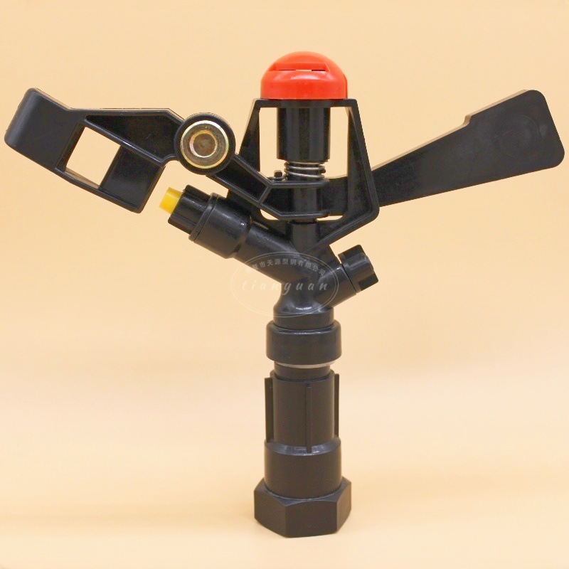 厂家直批塑料草坪喷头 全圆摇臂喷头6分不可调 ABS新料摇臂喷头