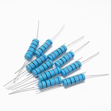 5W金属膜电阻1% 12R欧/15R/18R/20/22R/27R/30/33/39R/47R~51欧姆