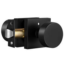 高档豪华纯铜圆形球锁房门通道卫生间门锁 Brass Door Knob Lock