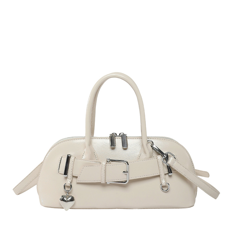 Bolso de concha de moda de Amazon transfronterizo para mujer 2025 bolso de almohada portátil de moda de alta gama europeo y americano bandolera