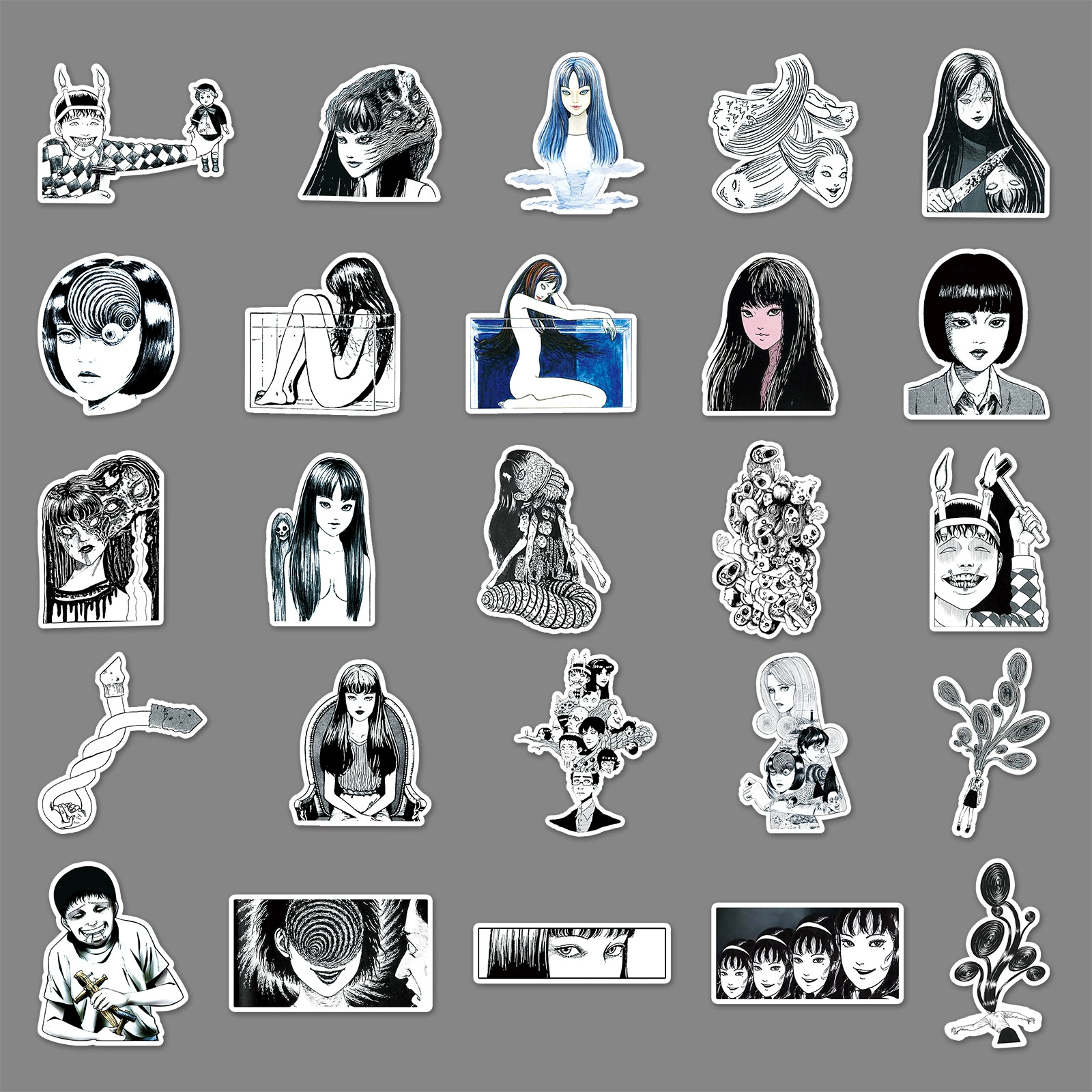 Cartoon suitcase, waterproof sticker, graffiti, DIY