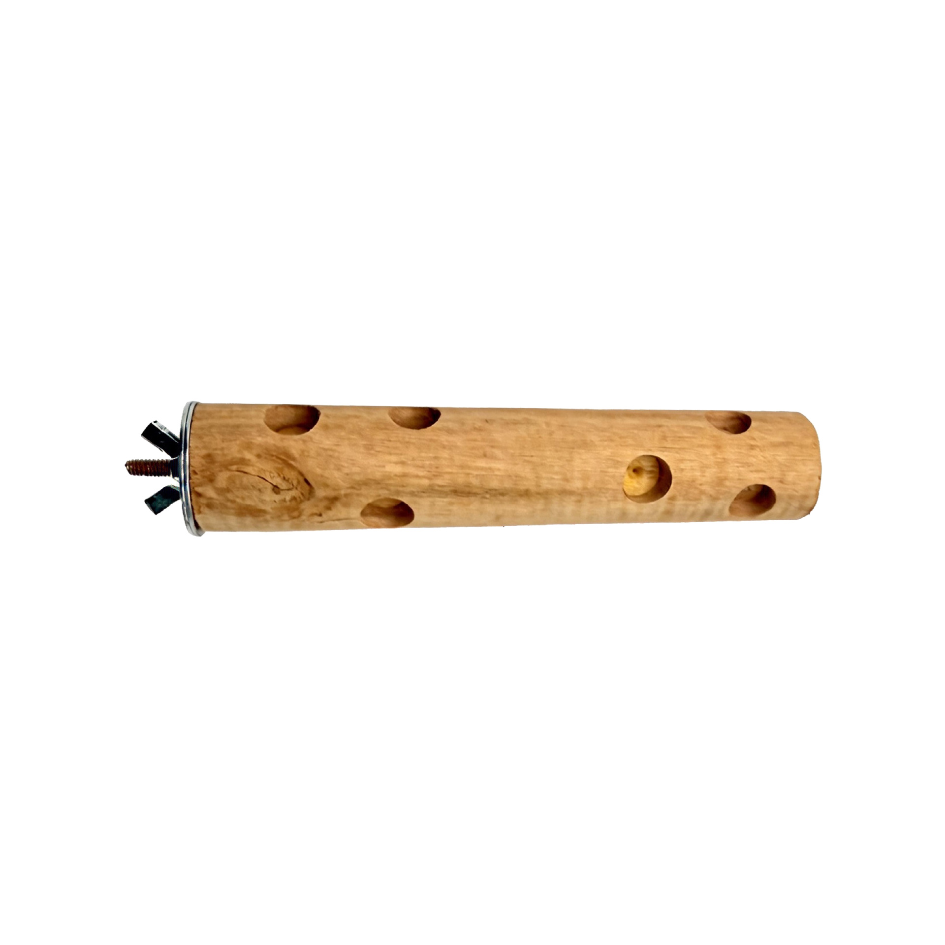 Percha de Madera Natural para Loros Para Molar Garras para Jaulas de Pájaros image 55