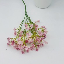 蝶舞满天星假花摆设装饰品客厅餐桌茶几摆件拍照道具花卉婚庆布置