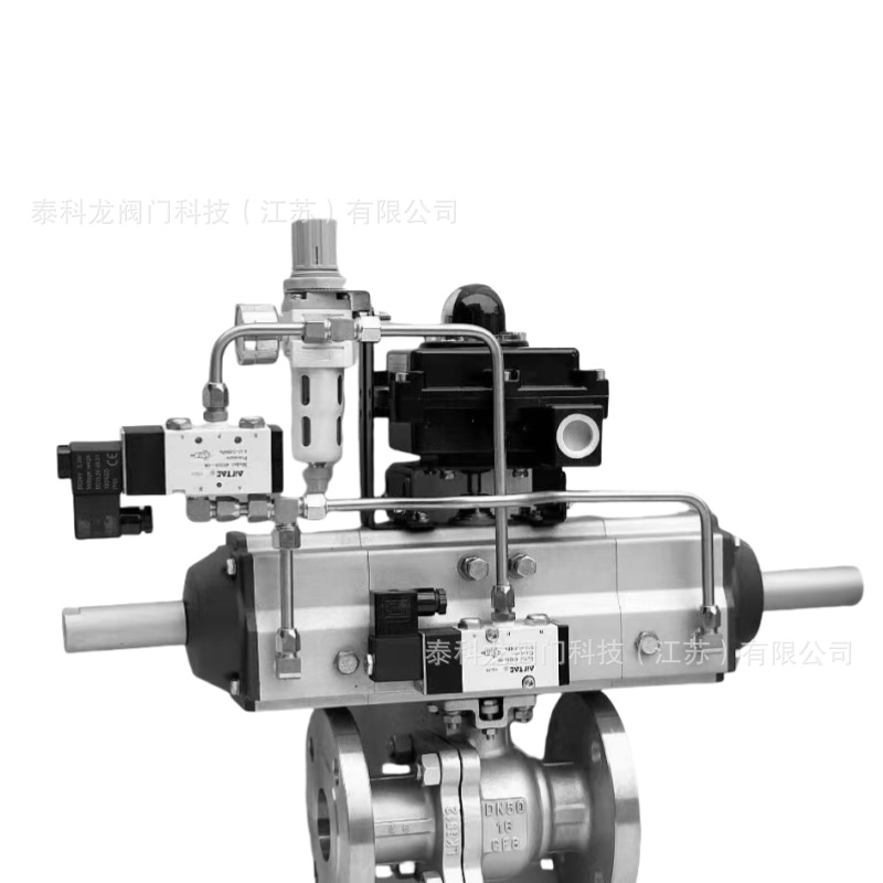 气动分段式球阀3