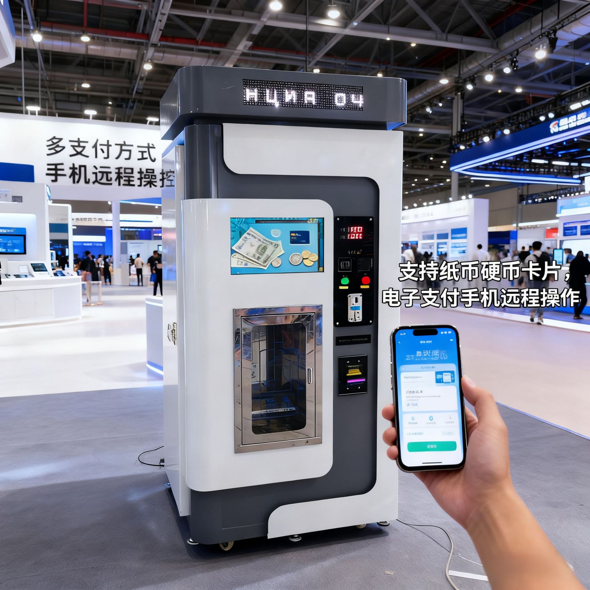 Máquina expendedora de agua fría dual con opciones de pago por código QR, monedas y tarjeta de membresía, dispensador de agua conectado, estación de agua potable directa, agua de ósmosis inversa, IoT inteligente.