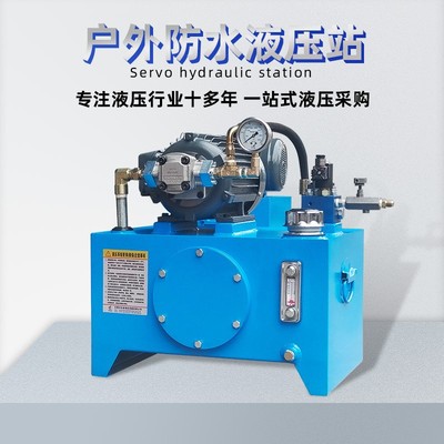 [厂家直供成套非标液压站 总成节能液压泵站 室外工作防水液压系统]