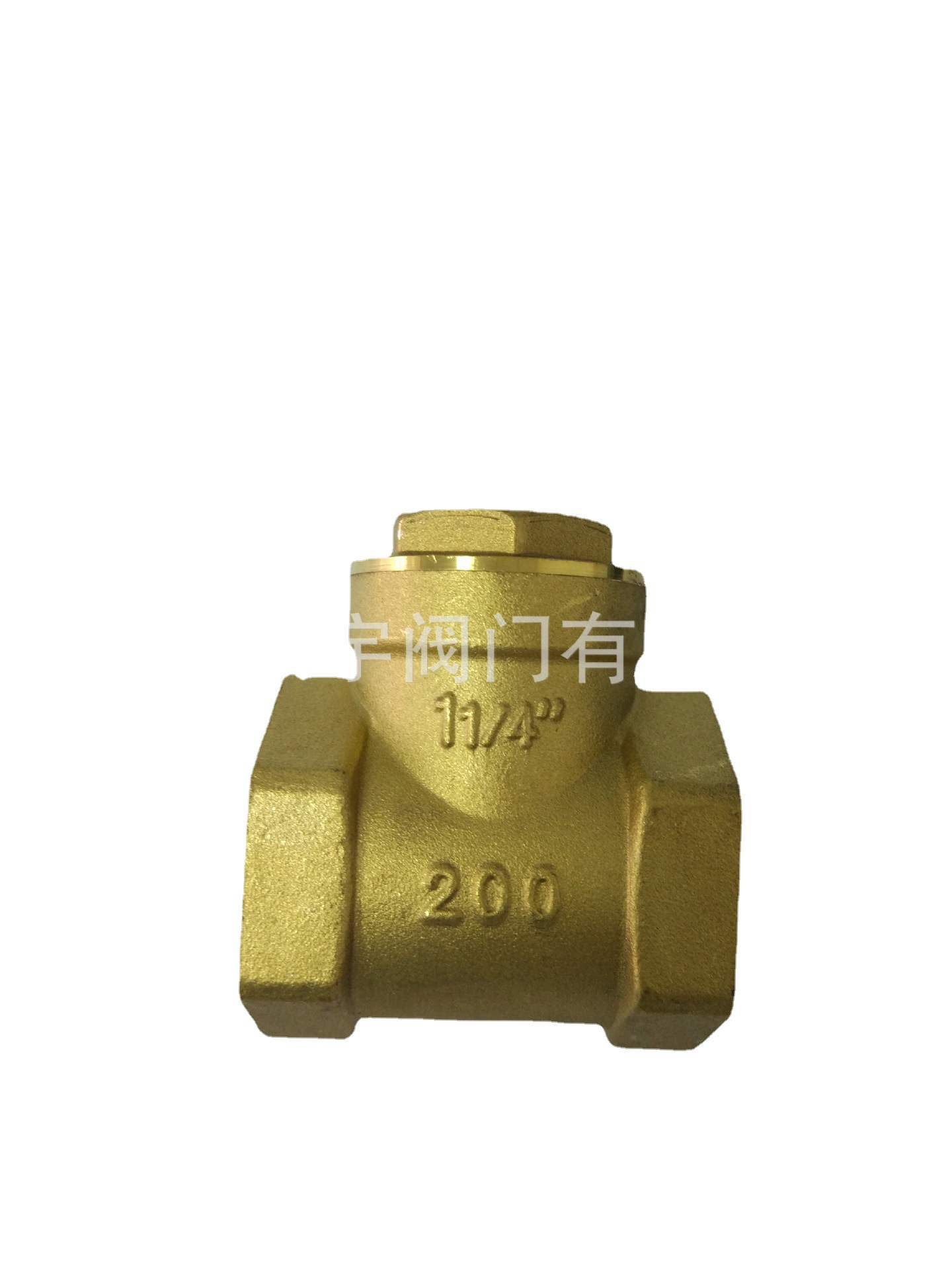 厂家供应 新款H14T-16T 黄铜止回阀