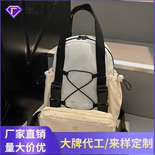 韩国小众学生书包女2026新款潮春季时尚双肩包学生旅行帆布包背包