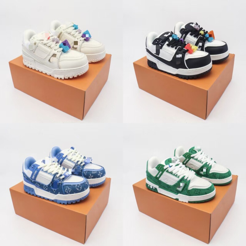 Cross-Border Foreign Trade Lujia Xiaopangding Couple's Matching Thick-Soled Casual Sneakers, Versatile and Comfortable White Shoes