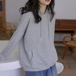 Wholesale 2025 Spring and Autumn New Korean Style Loose Hooded Sweatshirt Women's Hoodie Women's Long Sleeve Pullover Tops Top Women