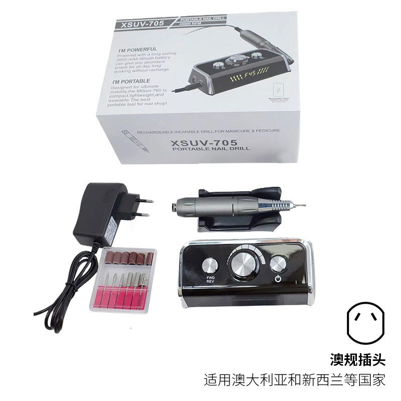 Nuevo amolador de uñas de escritorio amolador de almacenamiento de pantalla 45000RPM amolador de uñas profesional de descarga transfronterizo