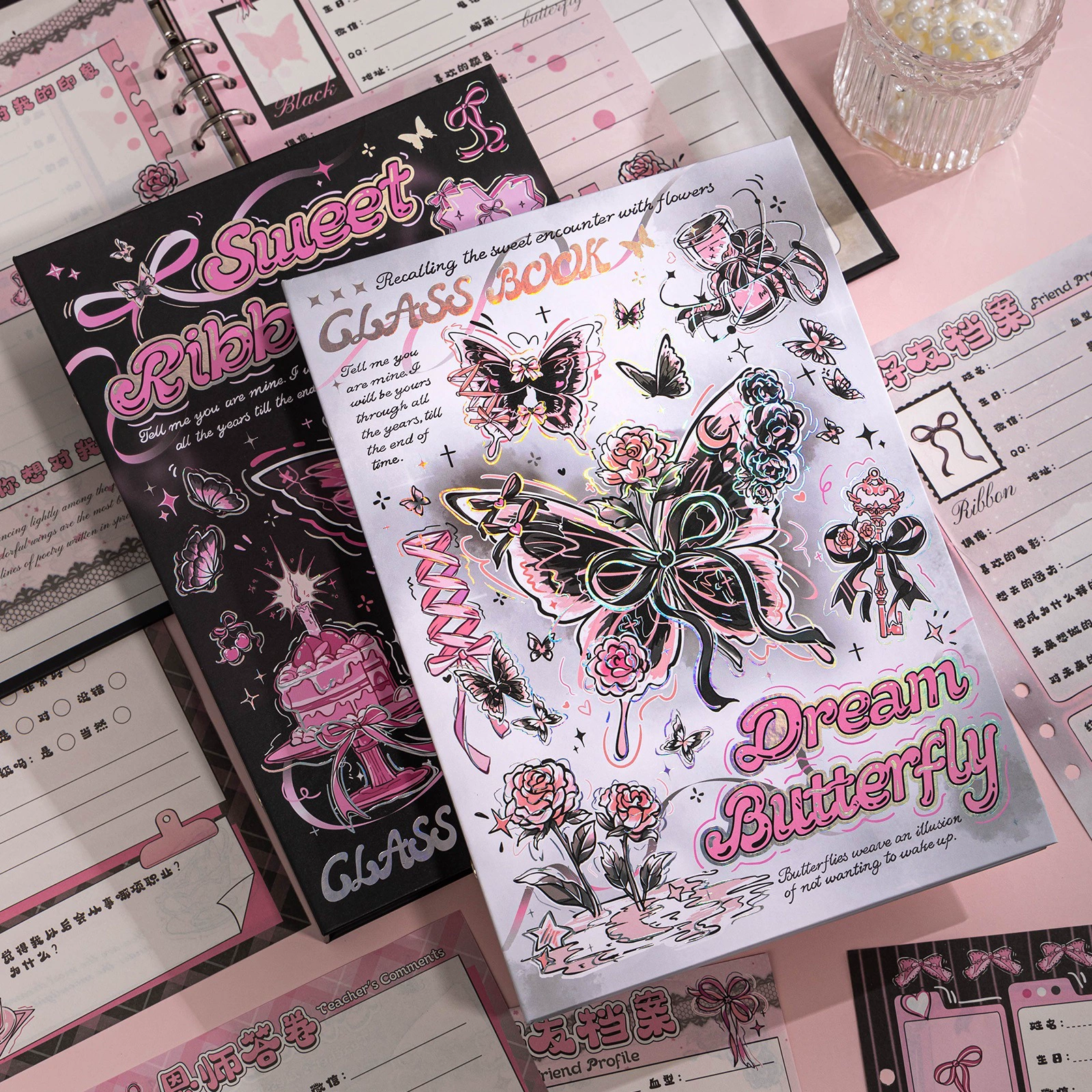 Альбом выпускника начальной школы, шестой класс, «Бабочка», приятель по классу, новый год, сладкий, крутой, стильный, нишевый.