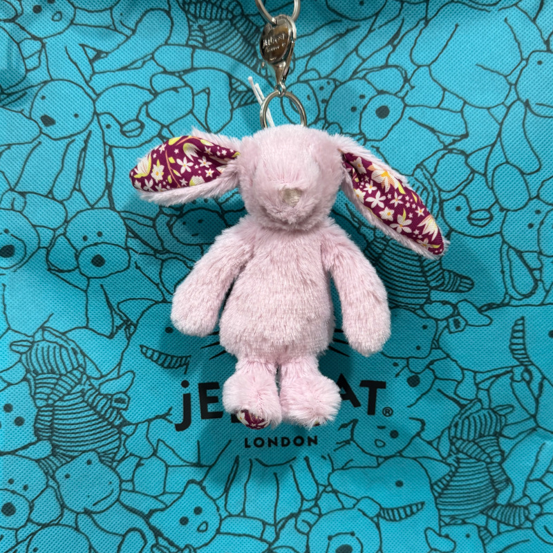 Floral big purple rabbit