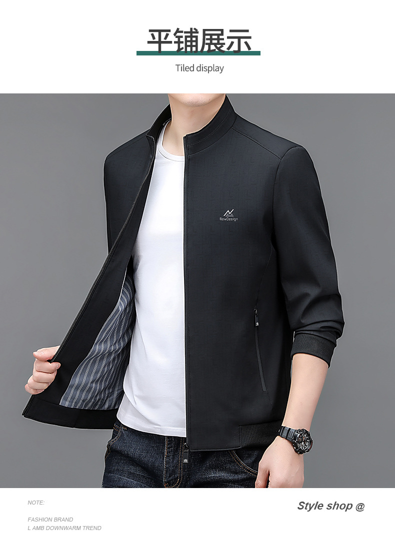 A8255 940K ÁO KHOÁC NAM JIATDSA MÙA XUÂN THU ĐÔNG TRUNG NIÊN THỜI TRANG NAM G03 SẢN PHẨM MỚI
