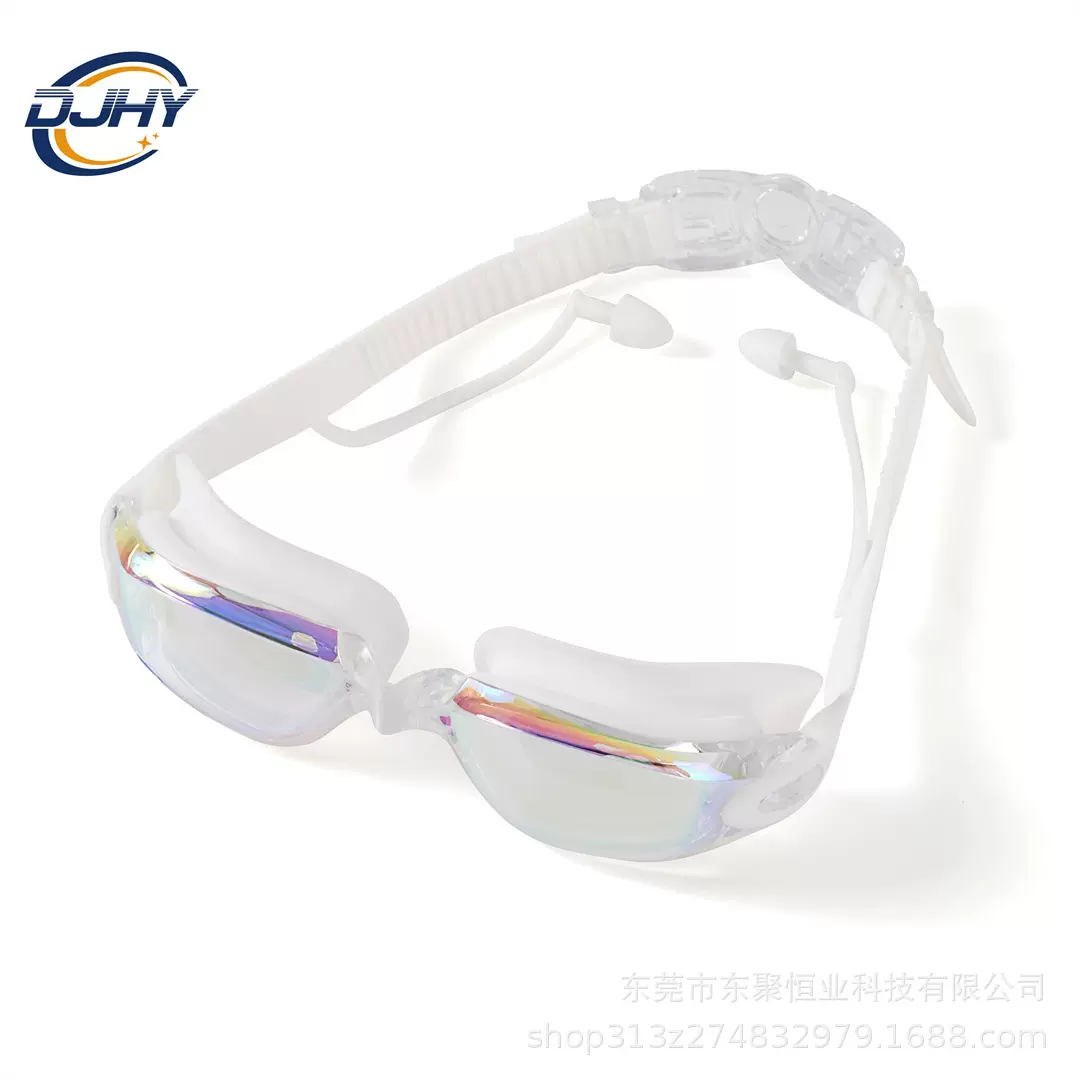 批发新款泳镜 高清防雾电镀炫彩成人泳镜 男女通用游泳护目镜现货