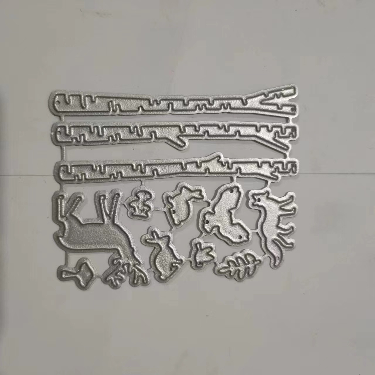 스크랩북 DIY 칼 다이 탄소 강철 칼 다이 어린이 DIY 엠보싱 칼 다이 커팅 템플릿 숲 동물 칼 다이