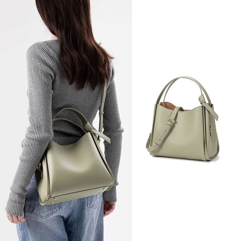 Damen Ledertasche Als Umhängetasche Für Modische Pendler_voghion.com