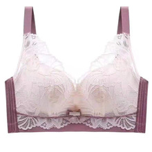 2024春夏新款无钢圈内衣 柔软舒适婴儿棉文胸 性感蕾丝女内衣罩