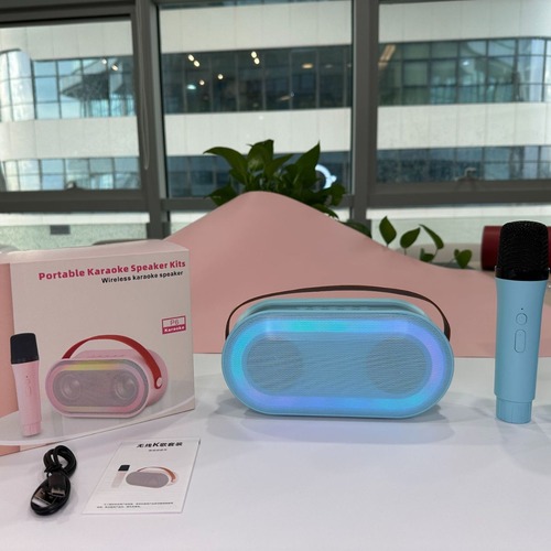Home P6 new k12 wireless microphone Bluetooth audio children's microphone portable national singing Bluetooth speaker