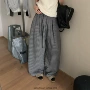 秋季条纹显瘦想象休闲裤