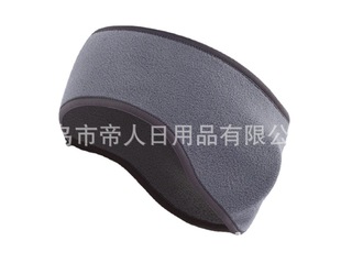Customized Polar Fleece Hood, Winter Warm Headband, Double-Sided Velvet Sports Headscarf, Embroidered Logo, Source Factory