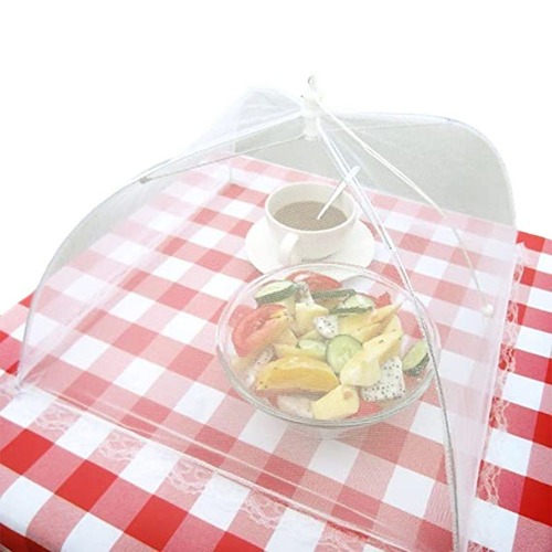 Household Foldable Flyproof Food Cover Large Outdoor Kitchen Cover with Dust Protection, European and American Style