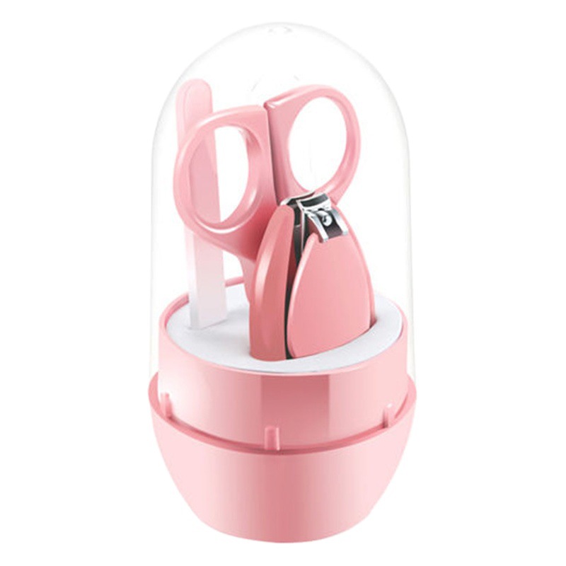 Newborn Care Anti-Pinch Stainless Steel Nail File Nail Clipper Baby Nail Clipper Set Infant Nail Scissors
