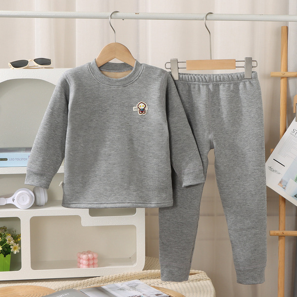 Velvet children's warm set