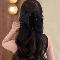 高級感2025新作星語ヘアピン女性後頭部新作クリップ高級感気質ハーフピアス