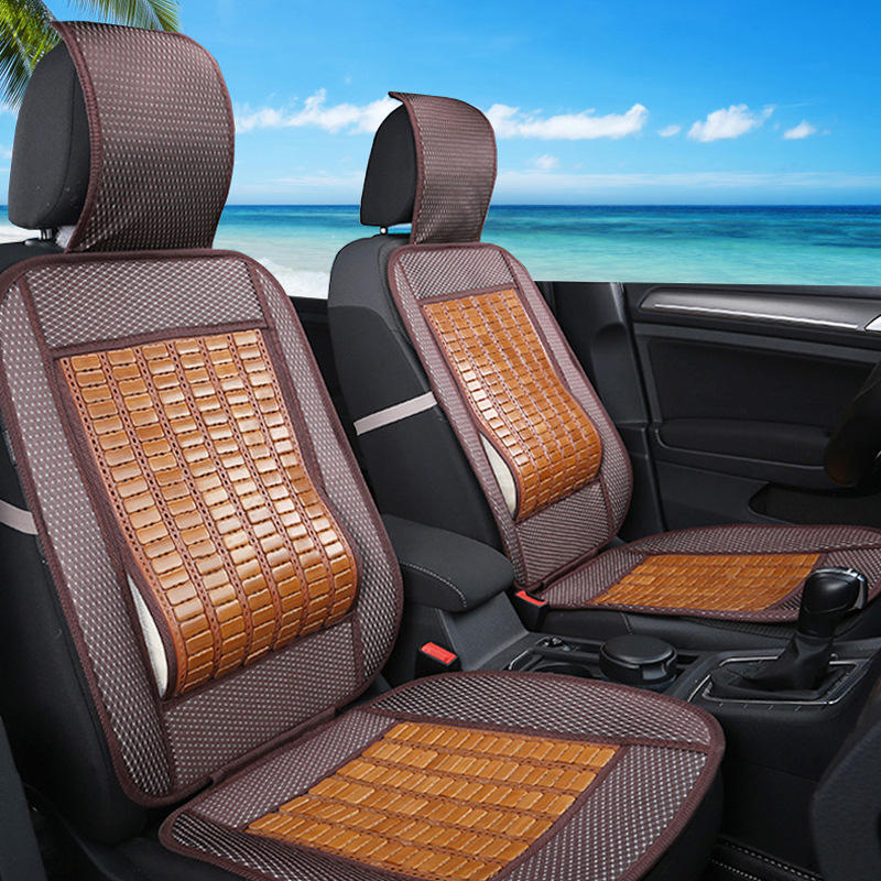 Car seat summer cool pad single small car van truck ventilation seat cover cushion mat bamboo mat