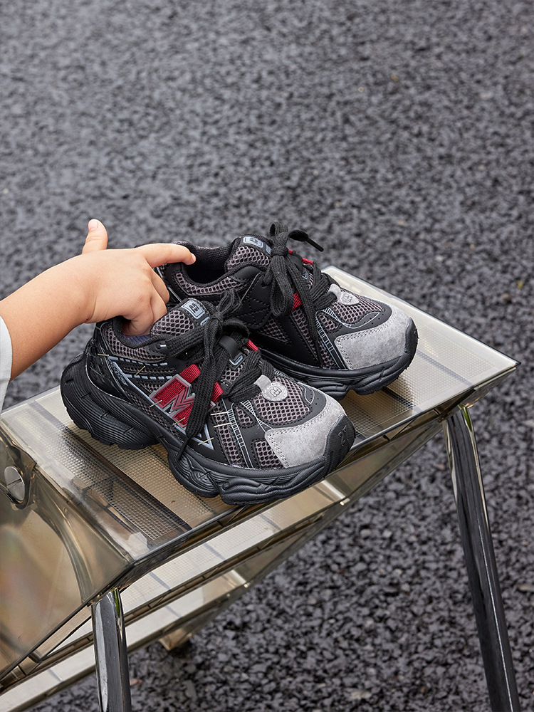 Baskets de sport respirantes pour enfants avec scratch garçon_voghion.com