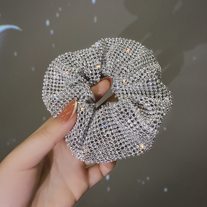 Simple Style Solid Color Cloth Handmade Hair Tie display picture 6