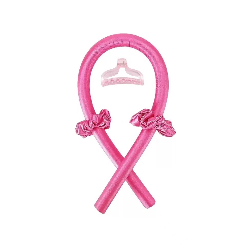 Rizador de espuma para dormir perezoso transfronterizo, juego de lazo para el cabello de onda grande, juego de varilla rizadora sin calor, horquilla