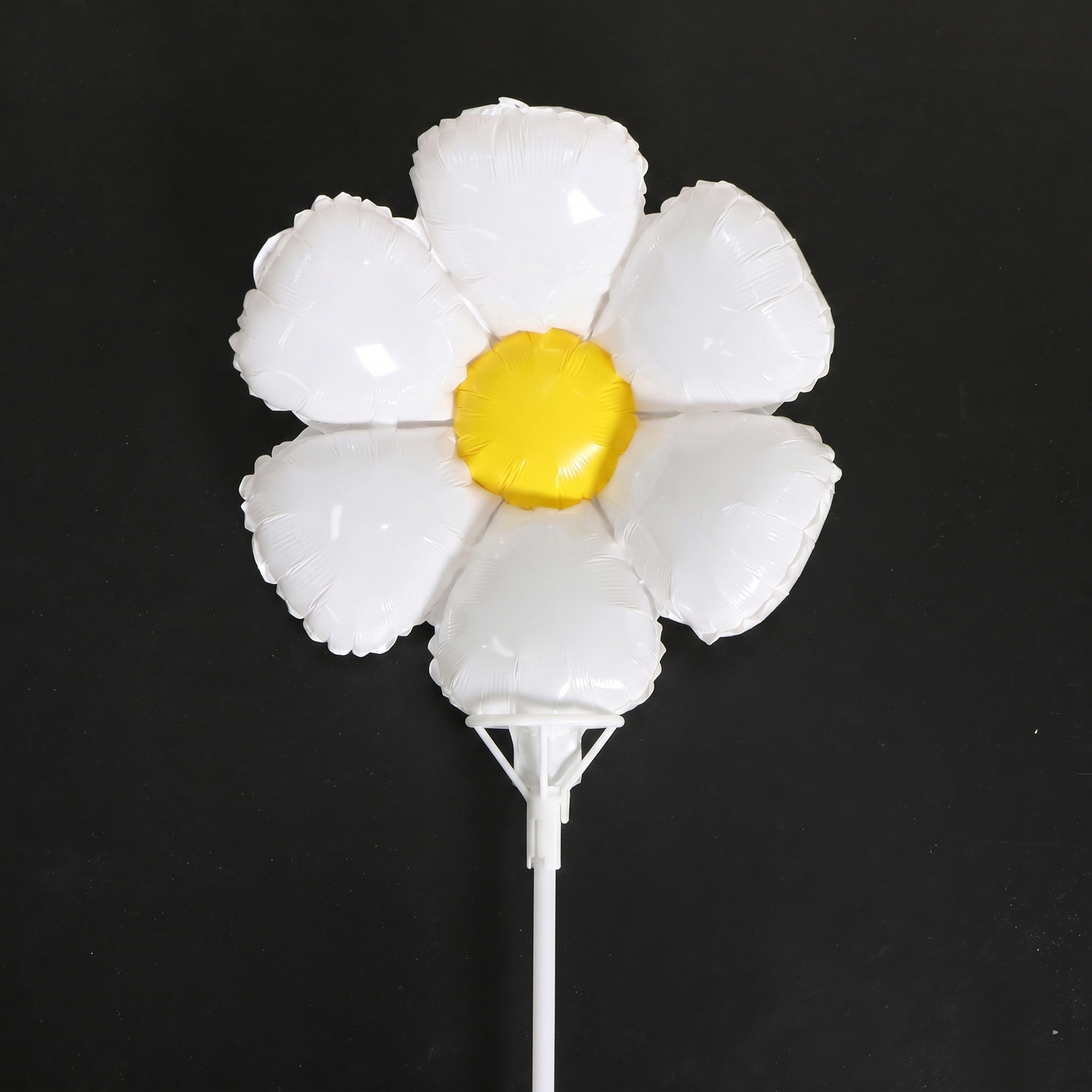 Fábrica directa de 40cm globo de película de aluminio especial barra de tracción espesa soporte de mano globo de película de aluminio barra de tracción de mano