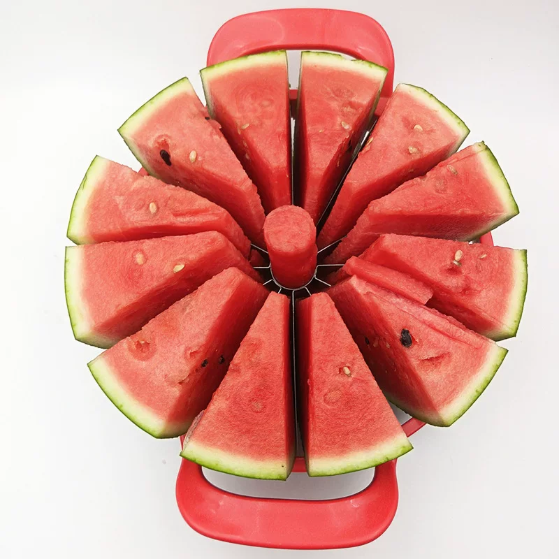 Watermelon cutting artifact divider, watermelon slicer, multifunctional fruit cutting tool, extra large value for home use