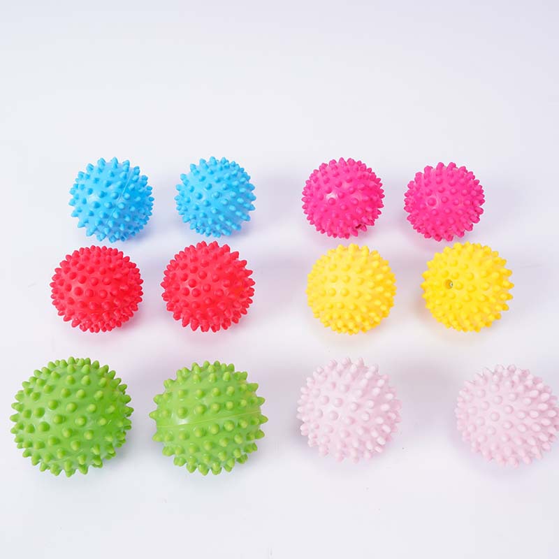 Pequeño cepillo táctil bola de masaje sensorial infantil entrenamiento táctil bola de pinchazo fuerza de agarre bebé con pinchazo bola de toque suave