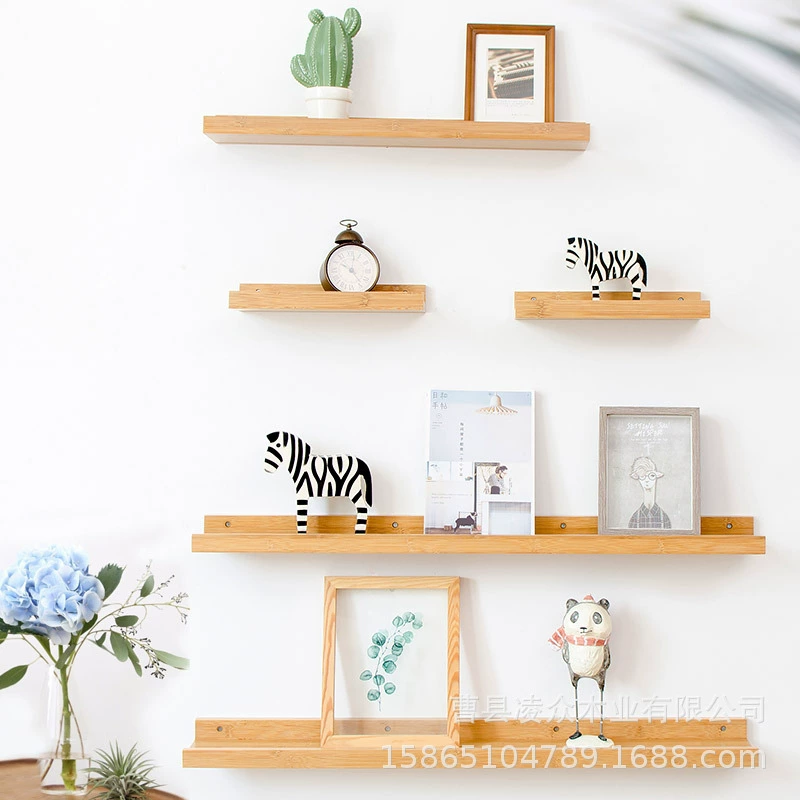 Деревянная перегородка настенная полка Настенная полка Деревянная декоративная полка Настенная книжная полка для гостиной