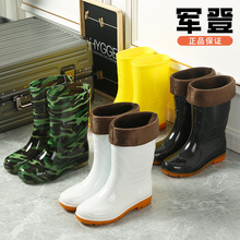 ��Ь��ʿ��pvc������ˮЬ�к�ɫ�Ӻ���ĥ�ڱ������zЬ��ѥ���l