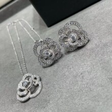 925���yС��ɽ�軨�M��朶���18K�׽��荻�����h�����i���