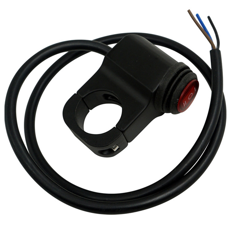 Suministro directo de fábrica motocicleta modificado aleación Aluminio combinación faro interruptor dirección uno en dos fuera ONOFFON