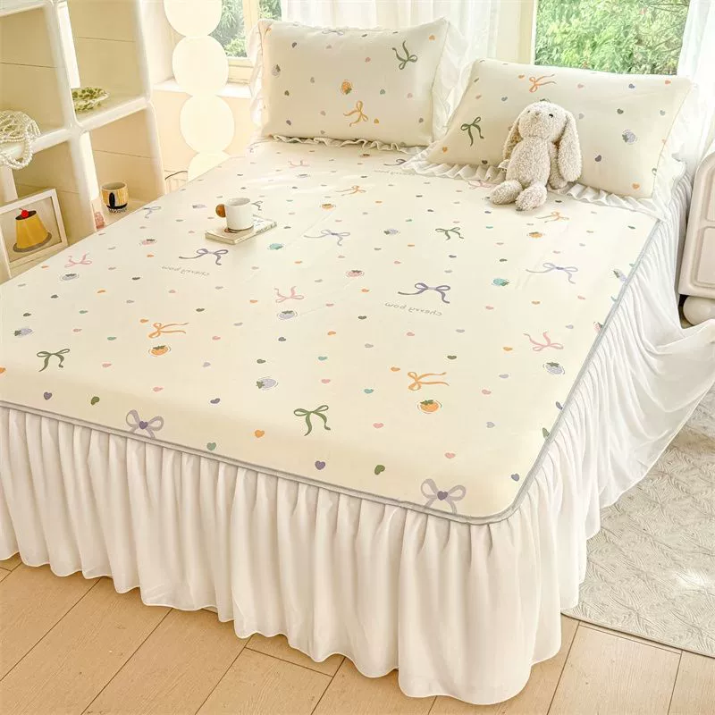 Mat, summer duvet, summer silk set, 4 piece set